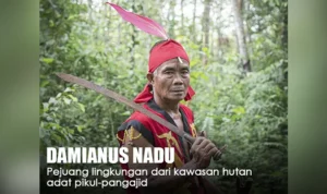 Damianus Nadu Sang Pahlawan Hutan Dari Kabupaten Bengkayang