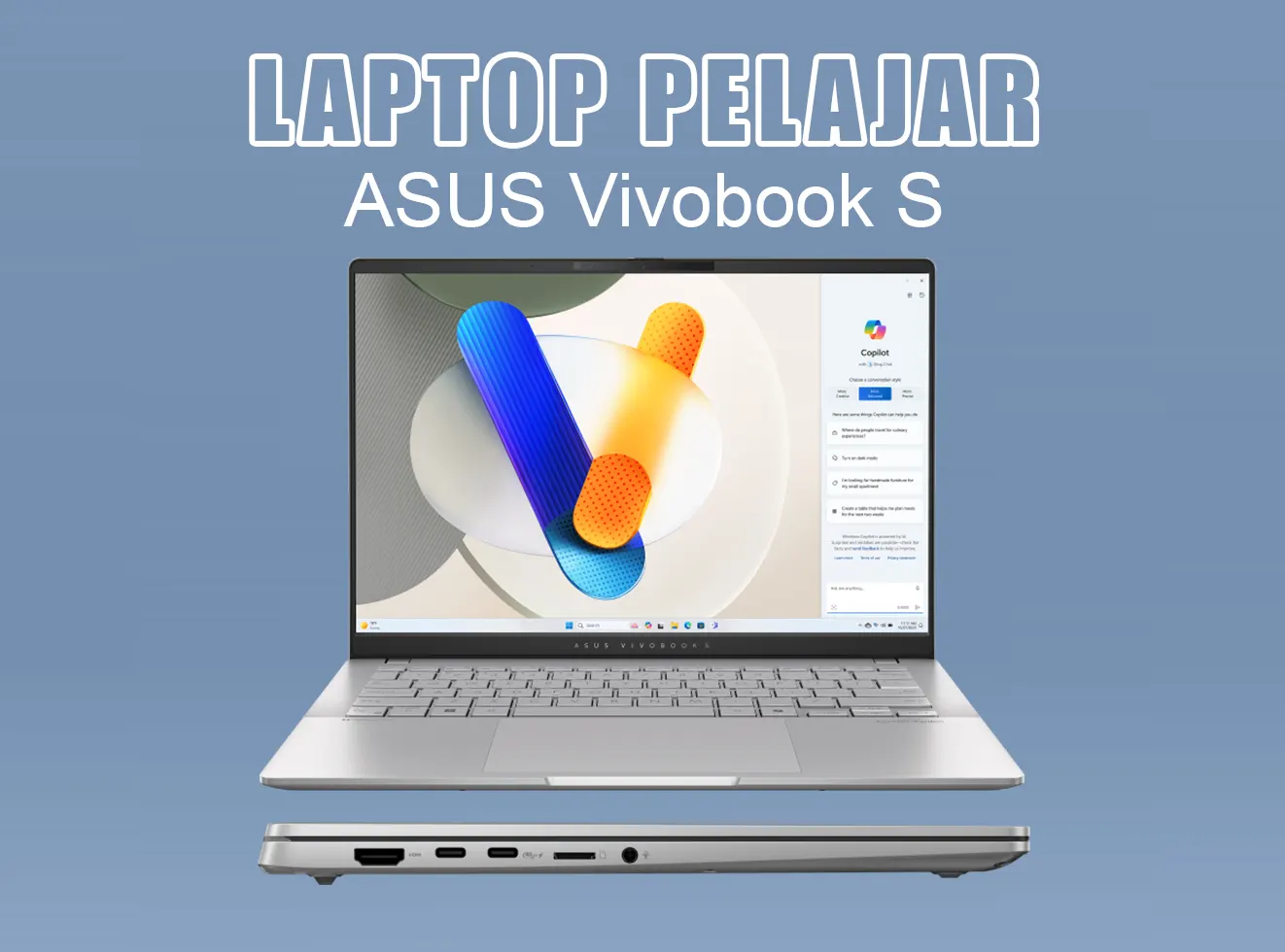 Fitur Laptop ASUS Terbaik untuk Mendukung Kegiatan Belajar