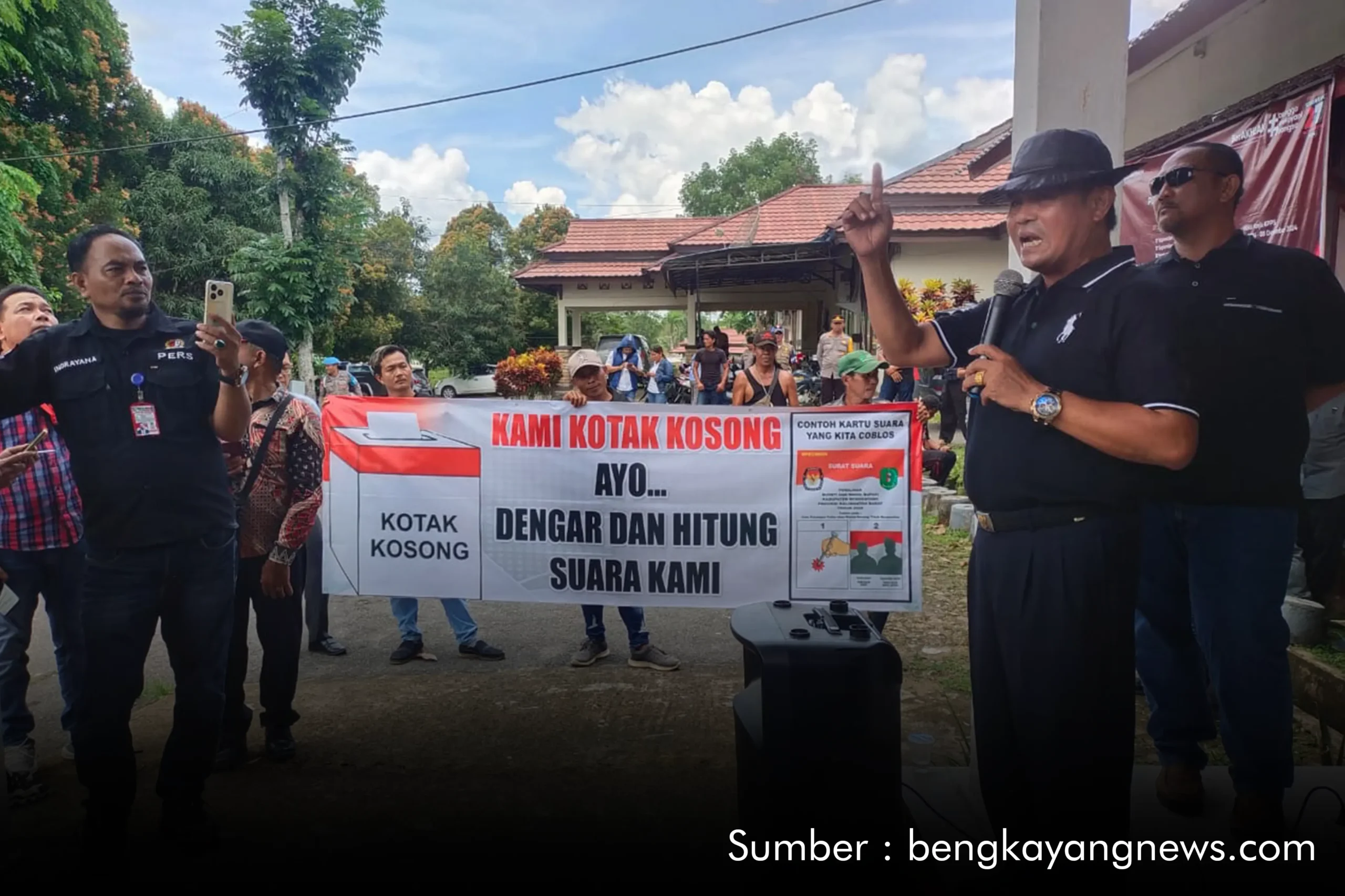 Gerakan Kotak Kosong Pilkada Bengkayang 2024